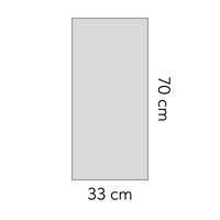 33 x 70 cm