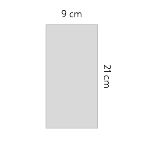 21 x 9 cm