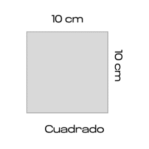 10 x 10 cm