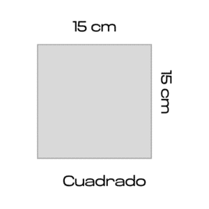 15 x 15 cm